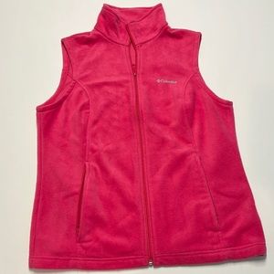 Womens Columbia fleece vest